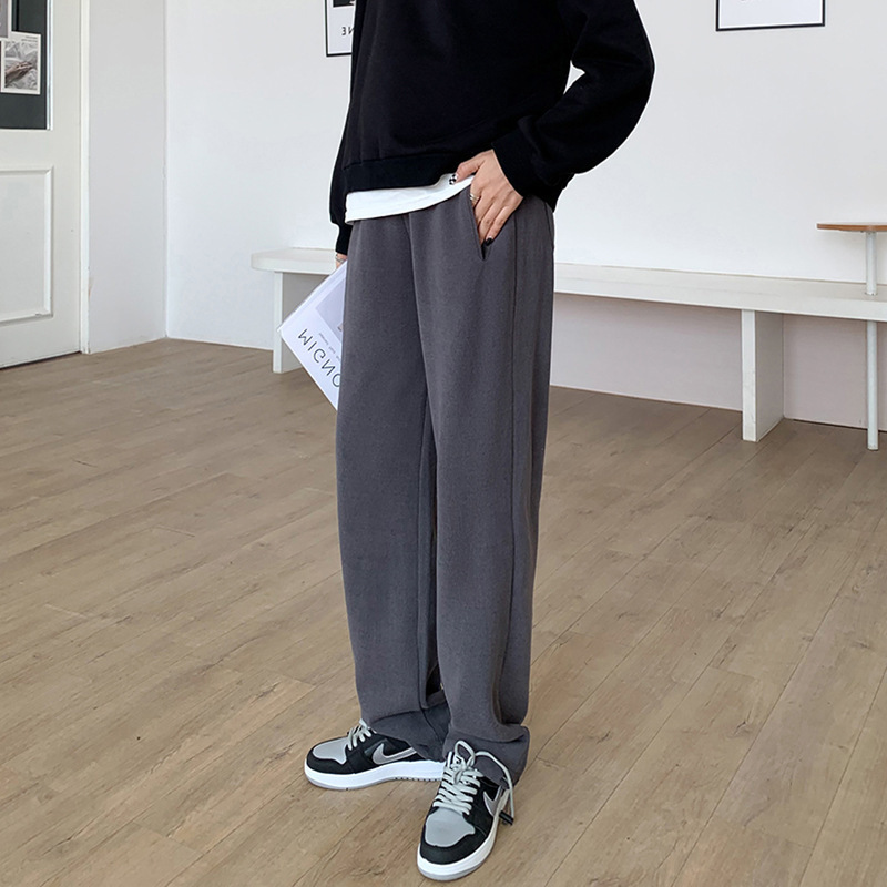 2025秋冬季美式抽绳两穿宽松孕妇束脚裤加绒运动休闲裤孕妇卫裤潮|undefined