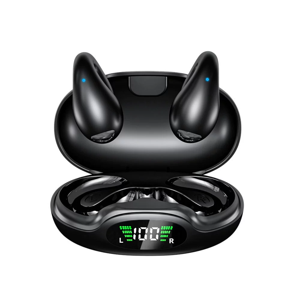Sony, ушные клипсы, беспроводные совместимые наушники, S19, Bluetooth