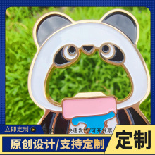 新款重庆熊猫火锅开瓶器国潮旅游文创纪念品国风原创冰箱贴起瓶器