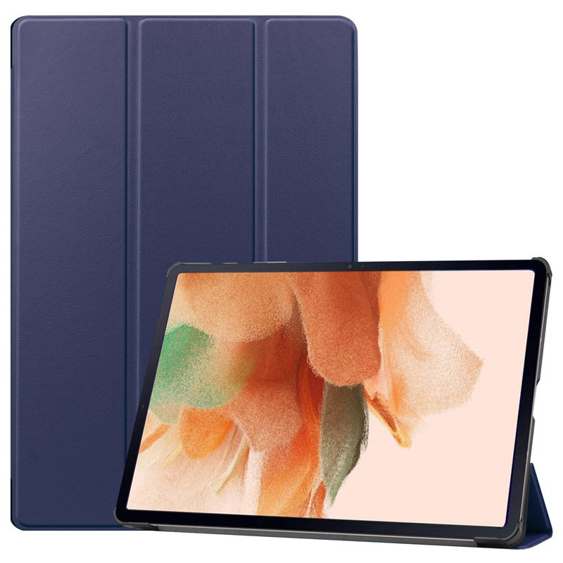 For Samsung Tab S7 FE T736/0 flat leather case Tab S7 + Plus SM-T970/5 protective case For Samsung Tab S7 FE T736/0 flat leather case Tab S7 + Plus SM-T970/5 protective case