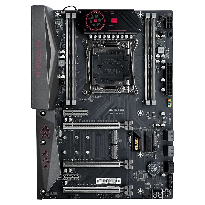 New Jingyue X99 X99- TI D4 PLUS Motherboard 4 Channels 10 Layers PCB 8 Power Supply New Jingyue X99 X99- TI D4 PLUS Motherboard 4 Channels 10 Layers PCB 8 Power Supply