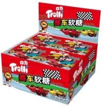 Trolli口力赛车软糖22g*24包网红儿童零食果汁软糖批发