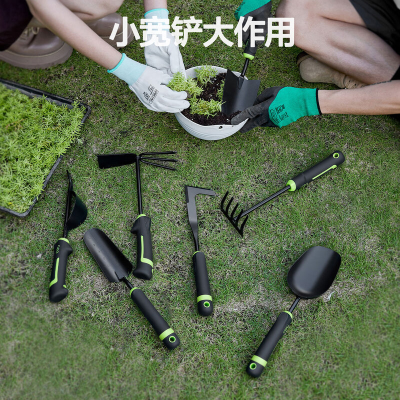 Herramientas de Jardinería Pala y Rastrillo de Doble Uso para Jardín image 3