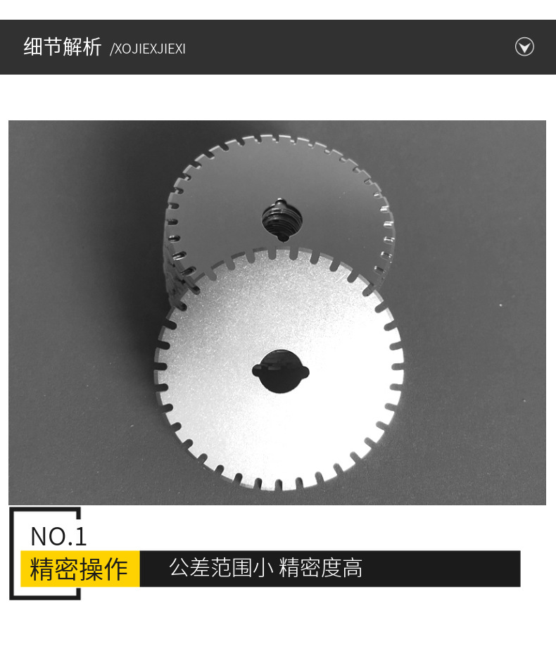 45mm 虚线圆刀片 齿轮圆形刀 切割滚刀 旋转锯齿圆刀片-阿里巴巴