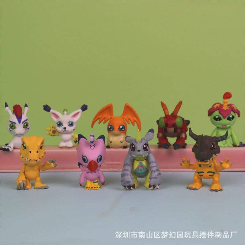 Цифровой ребенок ручной работы тиранозавр древний зверь Габбадади зверь аниме модель автомобиля игрушка торт украшения