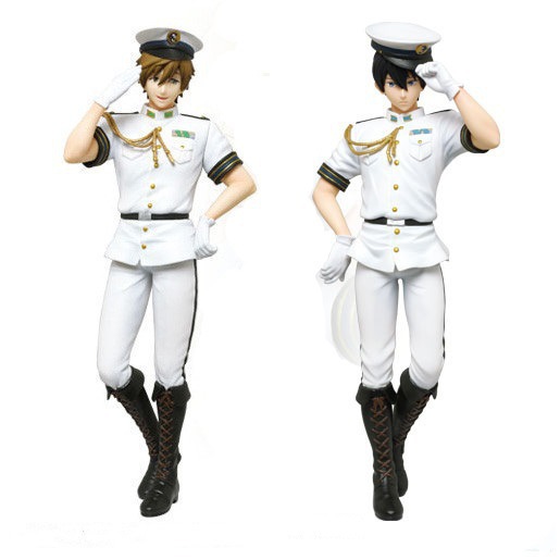 Free Men's Swimming Department Orange Zhenqin/sixise Sailor Suit Scenery Anime Figure Model Ornament