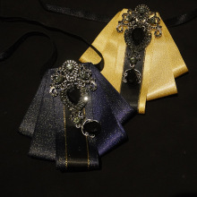 潮男女领结个性时尚新郎伴郎结婚 婚礼休闲婚庆领花制服钻石领结