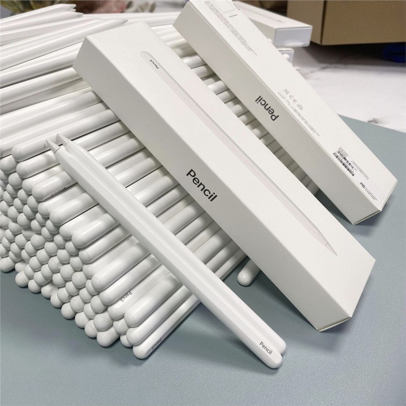 マグネット式充電式ipadコンデンサーペンに適用アップル二代筆apple pencilタッチペン絵画ペン|undefined