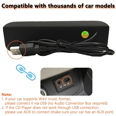 Universal car CD player with Car CD player