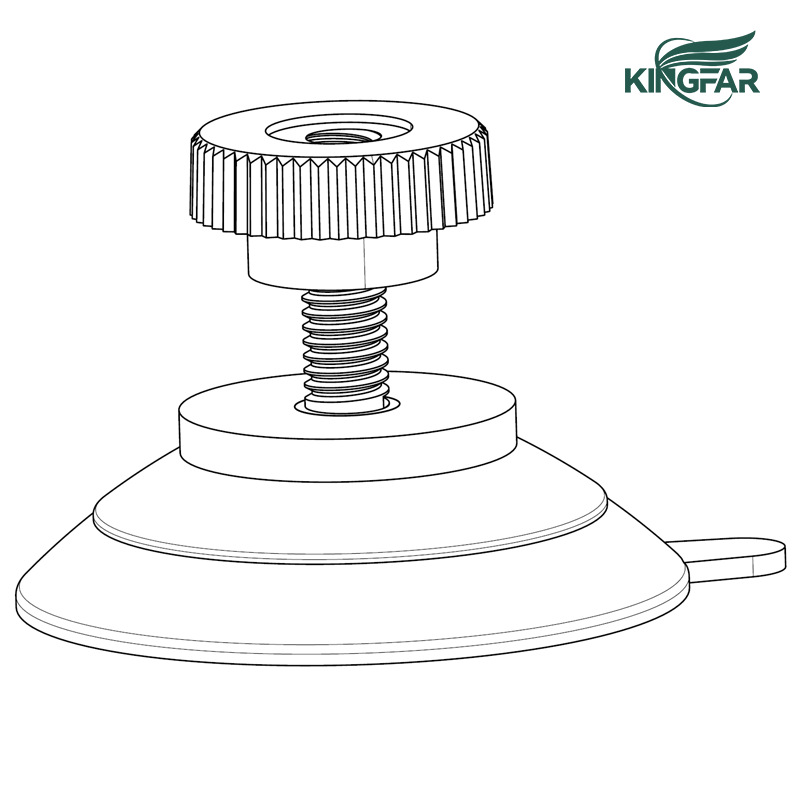 32M4-10NUT*32mm 나사 흡입 컵