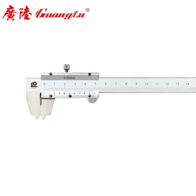 广陆 油槽游标卡尺 145-203KY