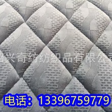 海岛绒 睡衣面料 绗缝 夹棉 家居服面料圆网印花经典款