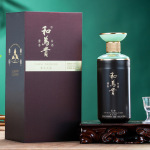 贵州茅台镇53度酱香型白酒坤沙酒和为贵礼盒装1*500ml商务接待酒