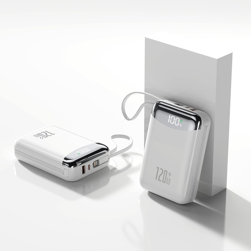 PSE クロスボーダー新 120 ワットパワーバンク 20000 mAh 超高速充電ポータブルモバイル電源カスタマイズ付きケーブル|undefined