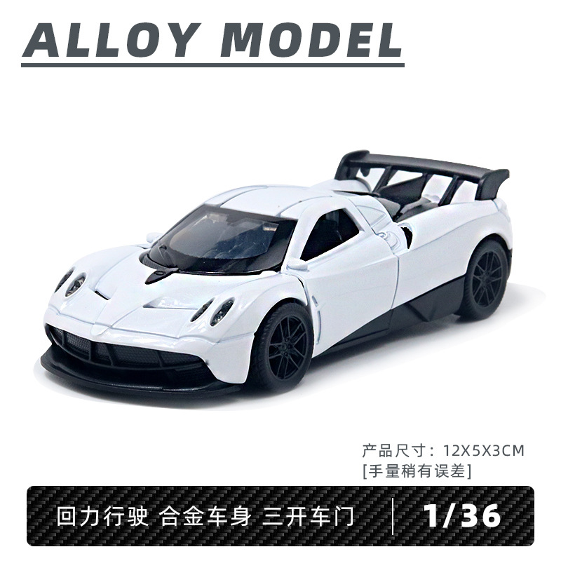 Return fuerza a granel aleación modelo de coche puerta abierta coche de juguete para niños niño decoración de pastel al por mayor