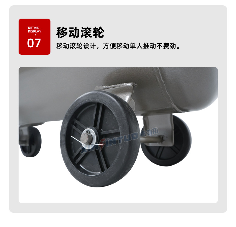 Air compressor, air pump, piston-type industrial-grade oil-free silent 220v/380v for woodworking and auto repair
