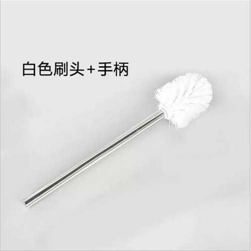 Stainless steel toilet brush Household plastic toilet brush Bathroom cleaning brush Toilet cleaning brush