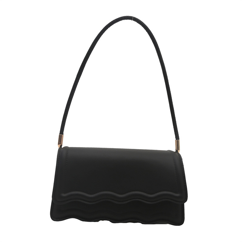 Bolso de hombro retro 2024 primavera y verano nuevo color caramelo estilo estilo estilo extranjero literatura y arte minimalista bolso bajo la axila bolso pequeño
