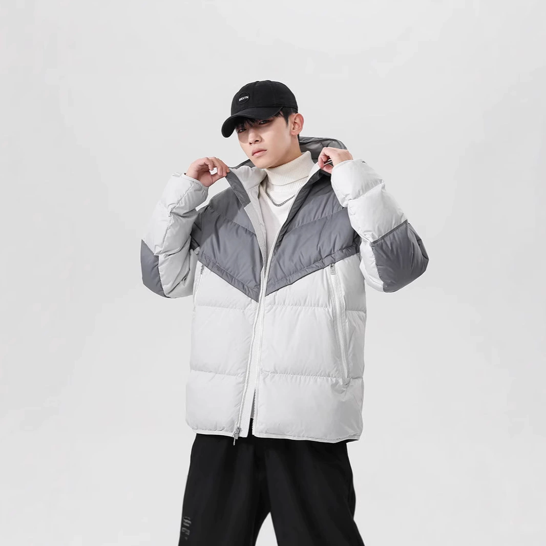 Winter keep warm down jacket for leisure for students, oversize