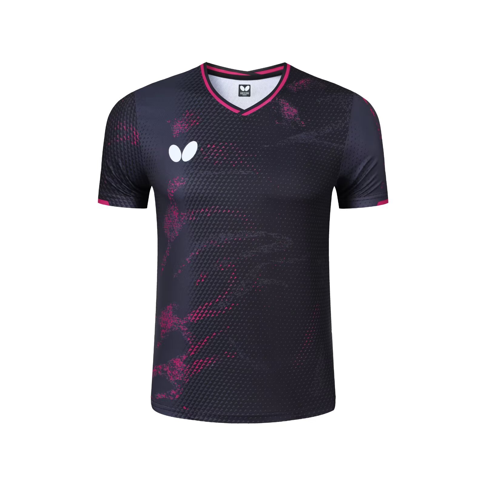 25 mariposa ropa de tenis de mesa rápida secado transpirable ropa de entrenamiento para hombres y mujeres juegos de tenis de mesa ropa deportiva impresa compra de grupo