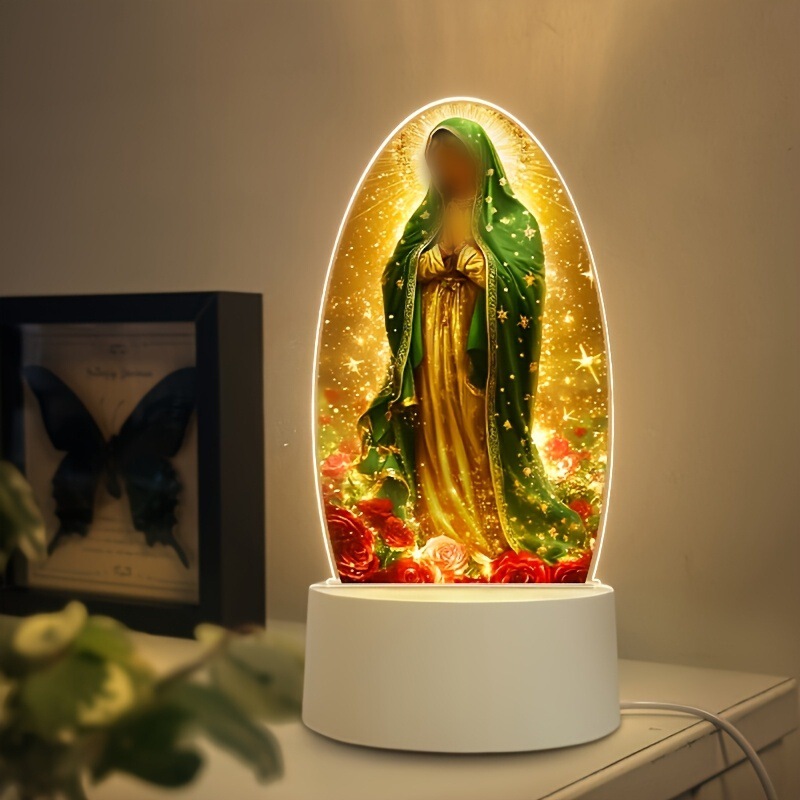 Specially designed for cross-border use, acrylic small table lamp, bedroom night light, popular night light, bedside lamp, ambient light, USB lighting
