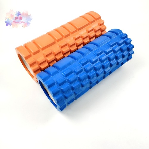 EVA Yoga Cylinder Hollow Roller Muscle Relaxation Foam Roller Massage Machine Fitness Roller Wolf Tooth Club Custom