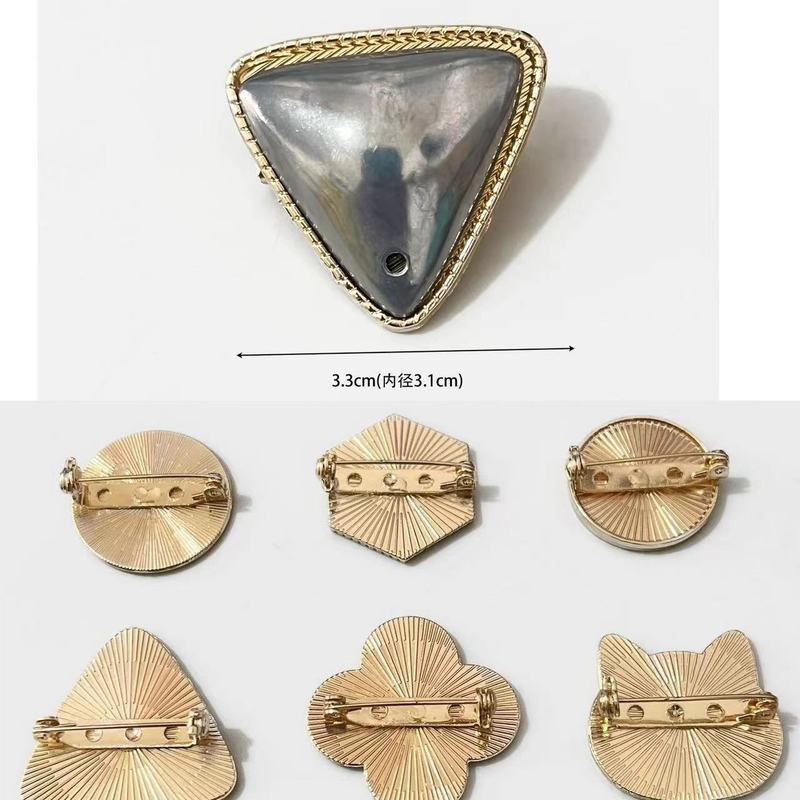 宋锦DIY发簪底托古风盘发叉汉服发饰配件合金异形簪子饰品辅料|undefined
