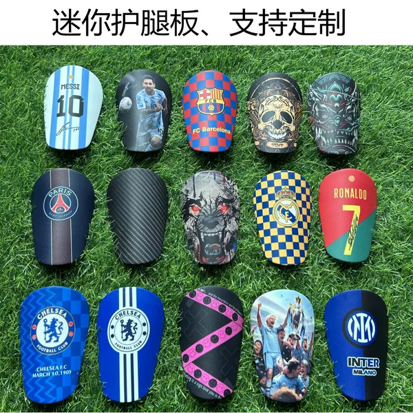 Mini football shin guards for elementary school students, thickened sports knee pads, wholesale sports protective gear manufacturer