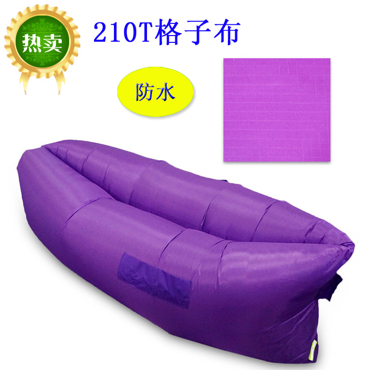 Suministro de stock 210T poliéster tercio PU tela impermeable adecuada para bolsas de tocador sofá infláble tienda de campaña y otros productos