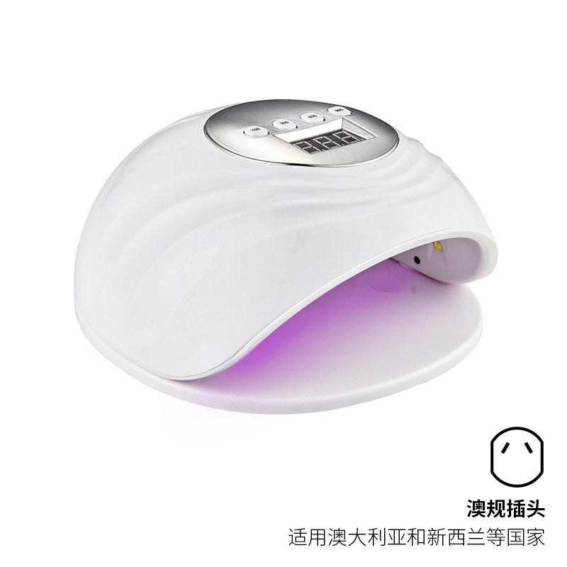 Lámpara de Uñas Transfronteriza F8, Lámpara de Fototerapia Inteligente para Uñas, Lámpara de Curado de Gel para Uñas de Alta Potencia para Salón de Uñas, Fabricante Mayorista