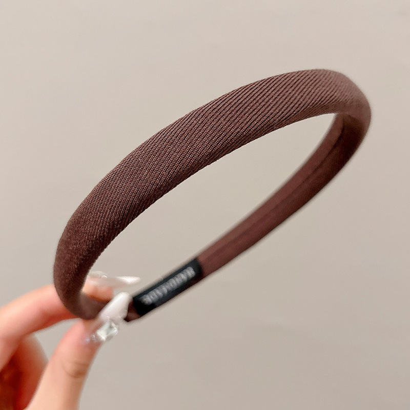 Brazo de cabello negro plegado para mujeres retro francés alto cráneo de borde ancho brazo de cabello de compresión para el cabello Bundle para el cabello fuera de la guarnición universal image 34