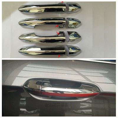 bar rear mirror front and rear — Şüşə kənarı xromları/moldingləri - electroplating-handle-smart-4-holes8y