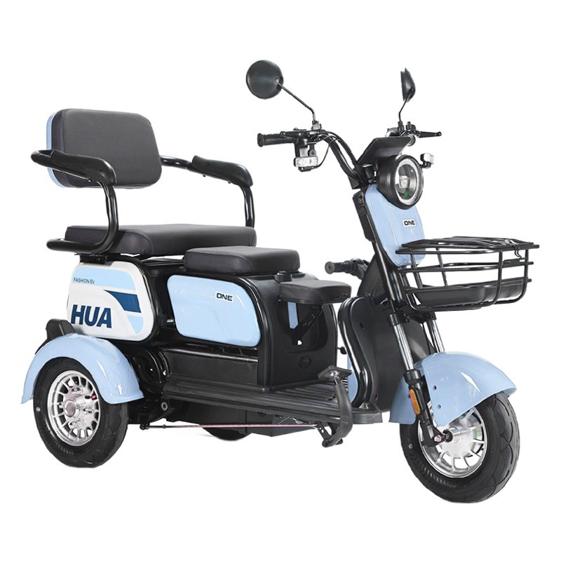 Новый Электрический трехколесный велосипед маленький мини-ежедневный пригородный женский пикап дети пожилые люди Отдых скутер Аккумуляторный автомобиль