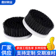 批发圆盘刷钢丝磨料丝抛光清洗尼龙丝工业机器打磨去毛刺定制加工