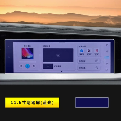 Car interior film – B9/B8 - 24-models-of-magotan-b9-116inch-passenger-screen-blu-ray