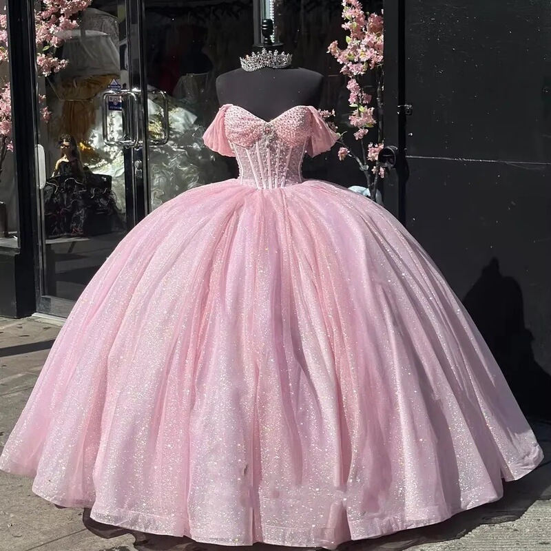 Strapless, Large-Sleeved, Puffy Wedding Dress for Cross-Border Trade, Heavy Sequined Gown for Stage Shows, Studio Shoots, Main Wedding Dress 2026 Strapless, Large-Sleeved, Puffy Wedding Dress for Cross-Border Trade, Heavy Sequined Gown for Stage Shows, Studio Shoots, Main Wedding Dress 2026
