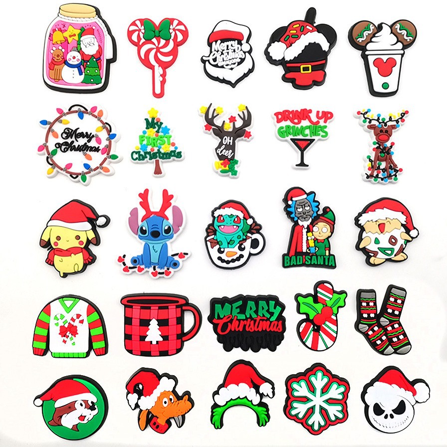 Nuevos zapatos de Navidad flor zapatos de playa con hebilla decorativa