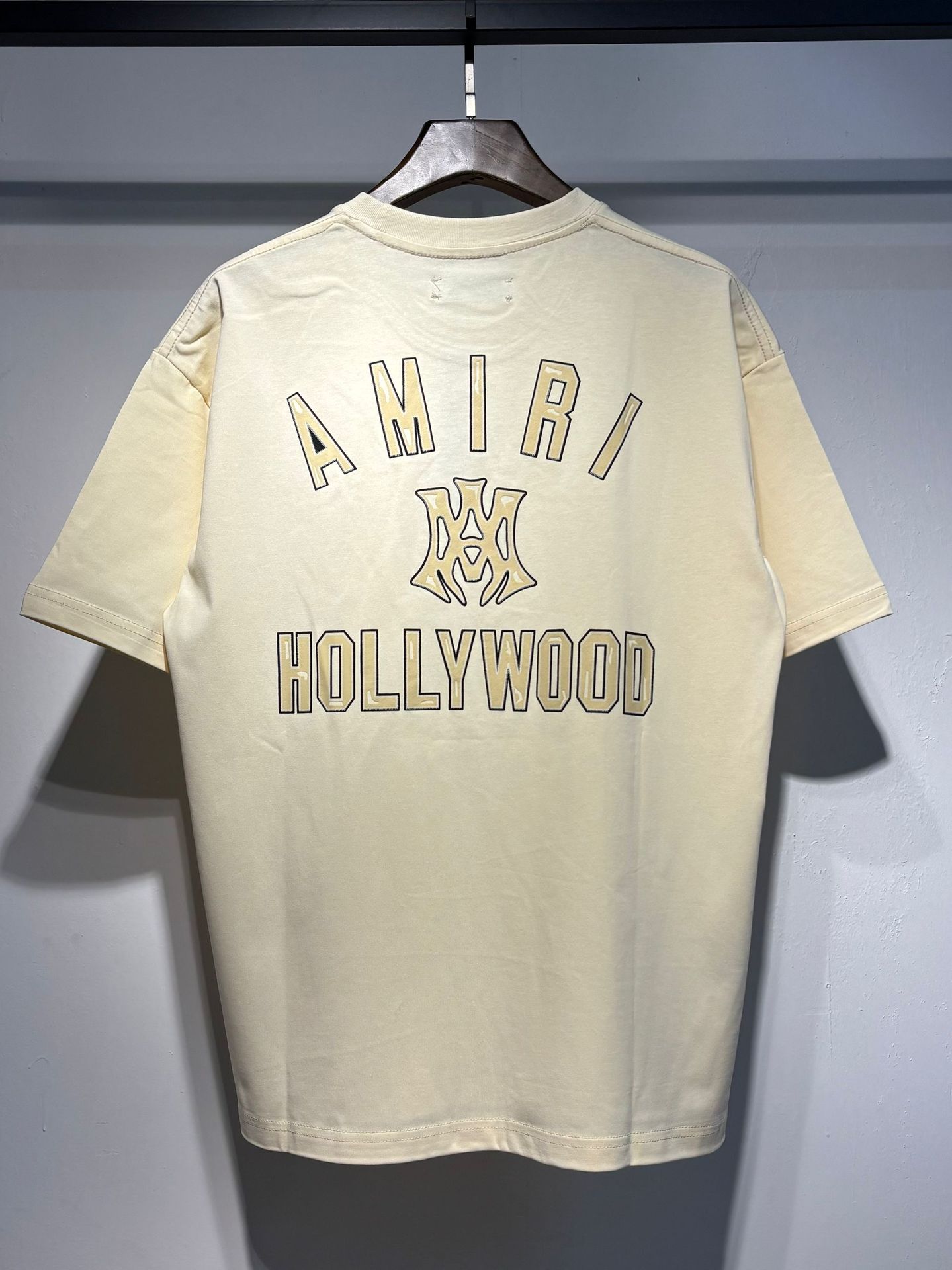 Verano nueva camiseta de manga corta impresa de letras suelta marca de moda hombre camiseta casual de media manga mujer