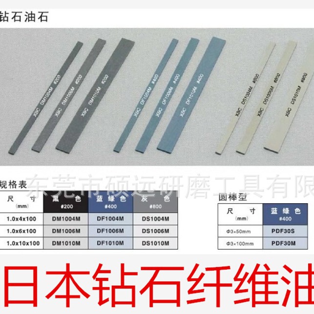 批发锐必克原装纤维油石1004 1006  3*100