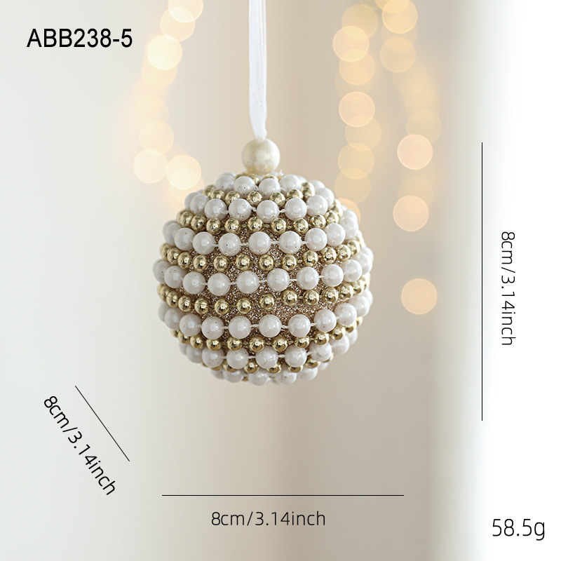Nueva espuma de Navidad champagne colgante de sexo opuesto polvo brillante polvo adhesivo árbol de Navidad colgante decoración de colgante