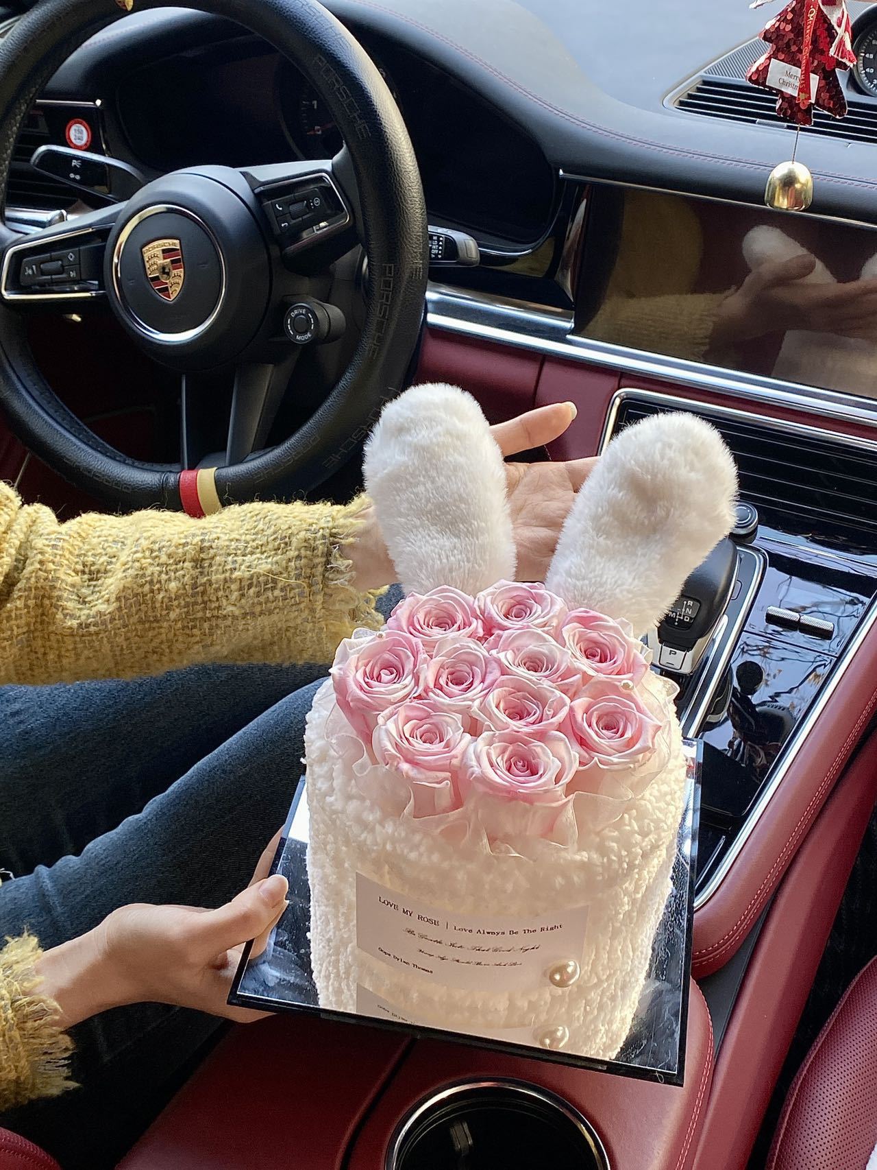 핑크 화이트 그라디언트