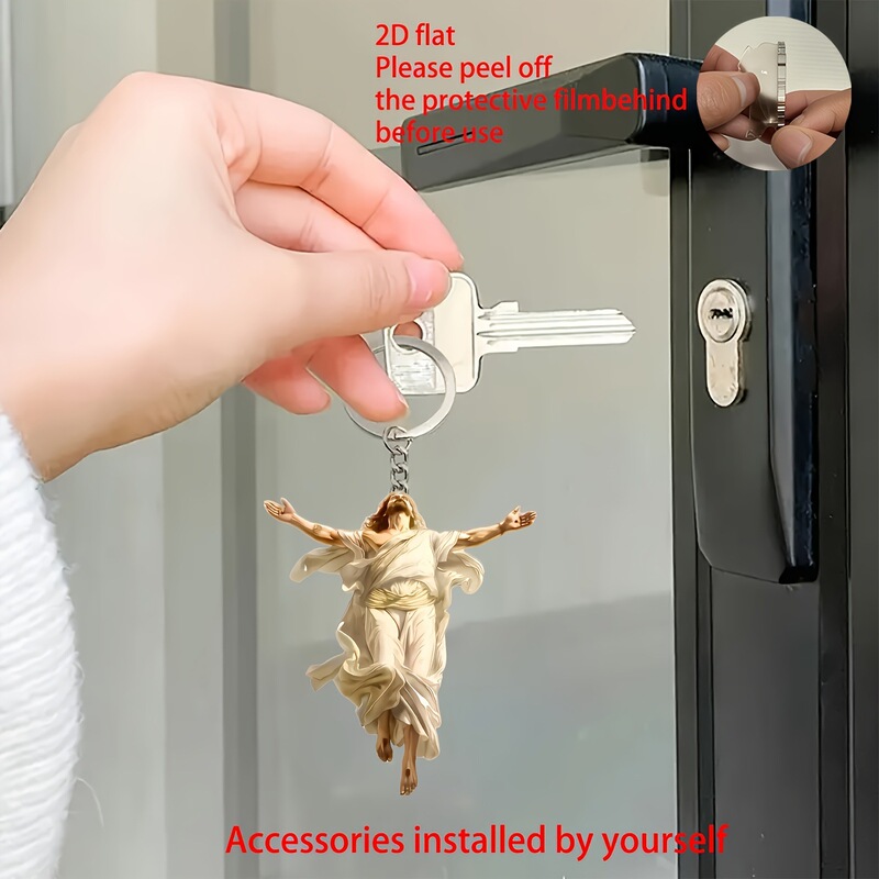 2026 New Cross-Border Acrylic Flat 2D Cartoon Acrylic Keychain Hot-Selling Decorative Pendant 2026 New Cross-Border Acrylic Flat 2D Cartoon Acrylic Keychain Hot-Selling Decorative Pendant