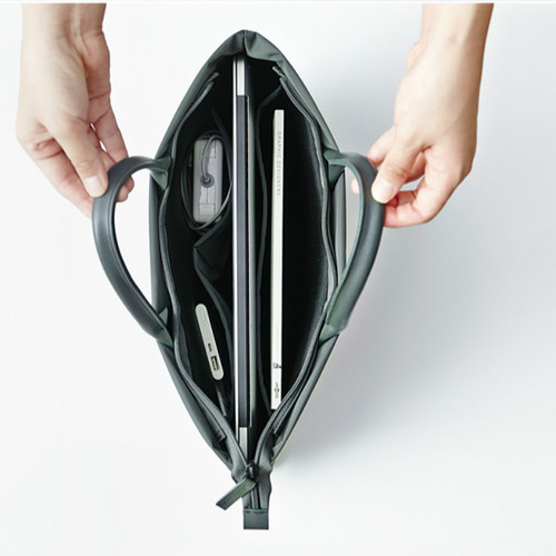 Simple business handbags, men's and women's briefcases, 13.3 inches, 14 inches, 15.6 inches, laptop bags, file bags