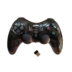 600無線單打遊戲手柄電視電腦遊戲盒子遊戲手柄一拖一無線手柄