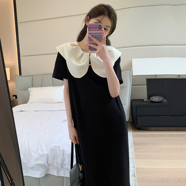 Summer elegant long skirt for pregnant