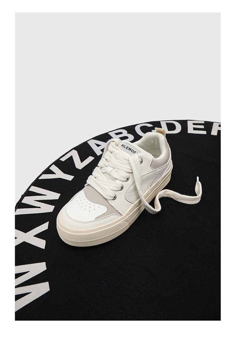 2025 new niche design couple sneakers men's low cut sports and leisure versatile thick soled casual men's shoes trendy X136_voghion.com