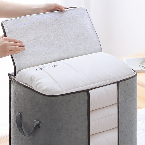 Quilt storage bag, large student dormitory moving packing bag, large capacity quilt bag, moisture-proof clothing storage bag