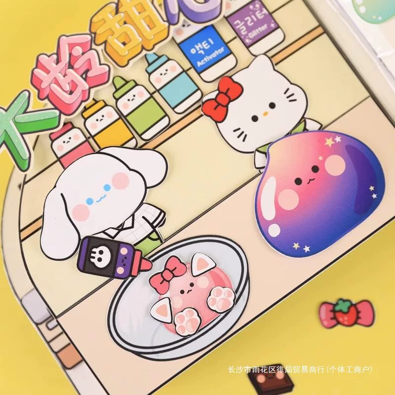 Sanrio, слайм, ручная работа, не требует разрезания, новая коллекция