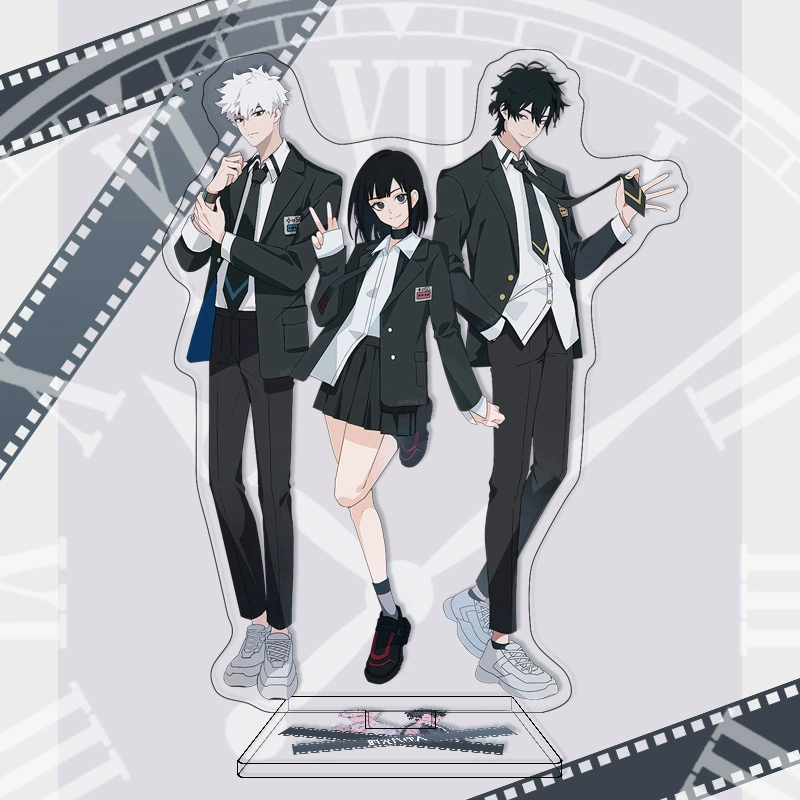 [埘 立 玳䧉 玳䧉 【高] Height 16cm thick 4mm anime acrylic large setting license plate distribution D system