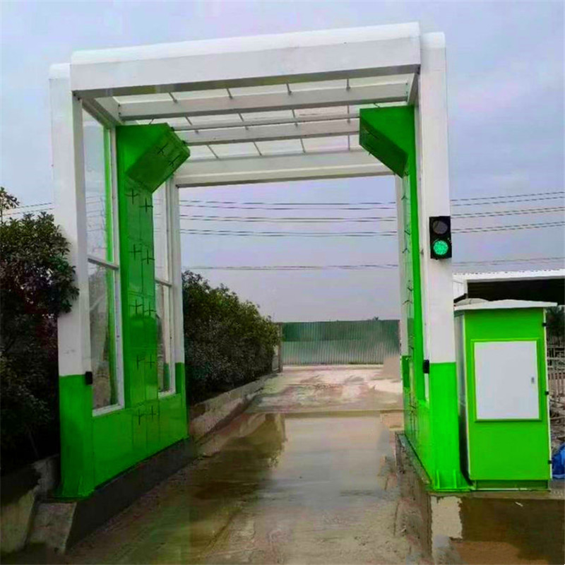 成德 龙门洗车机 商砼混凝土搅拌站封闭洗车台 建筑龙门洗车机